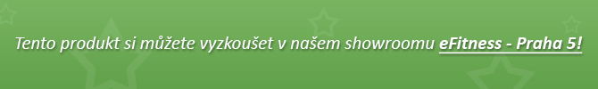 Tento produkt si můžete vyzkoušet v našem fitness Powerfit!